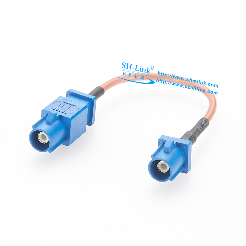 Fakra C straight male-male coaxial cables