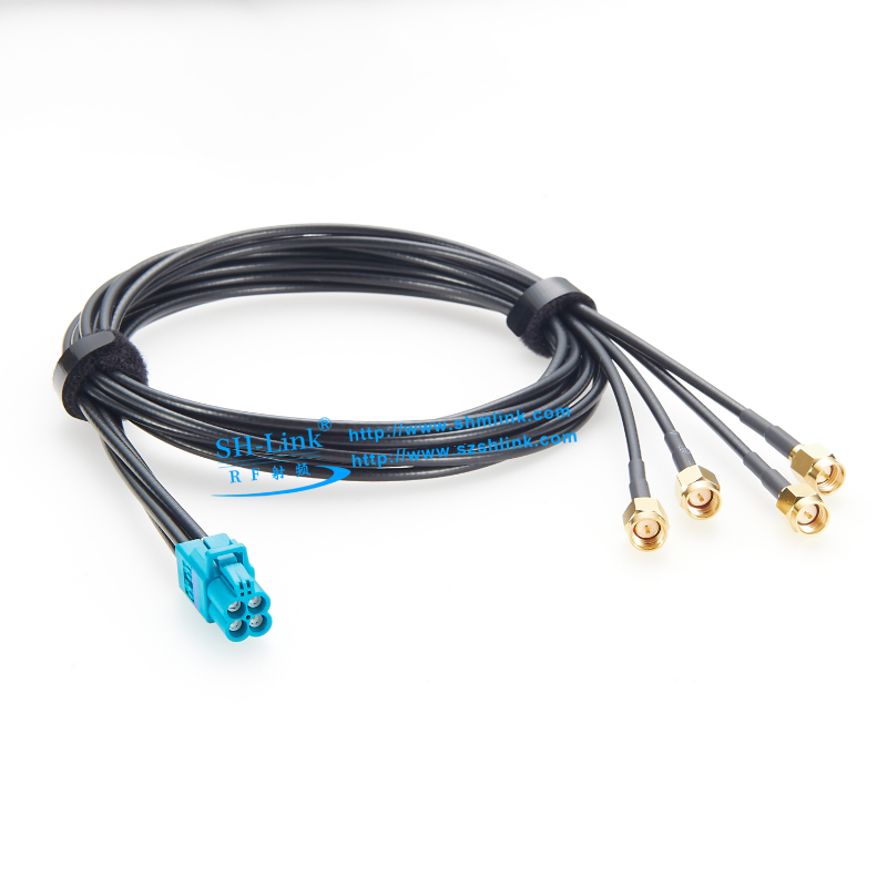Hight Quality GPS/GNSS Mini Fakra 4 in 1 Connector Manufacturer