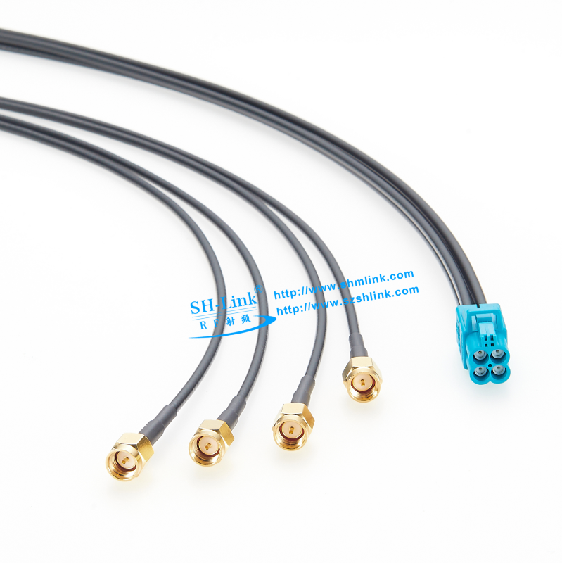 Hight Quality GPS/GNSS Mini Fakra 4 in 1 Connector Manufacturer