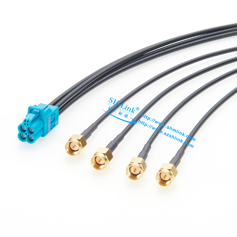 Hight Quality GPS/GNSS Mini Fakra 4 in 1 Connector Manufacturer