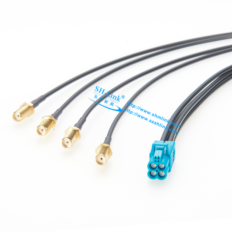 High-Quality Mini Fakra 4-in-1 Connector