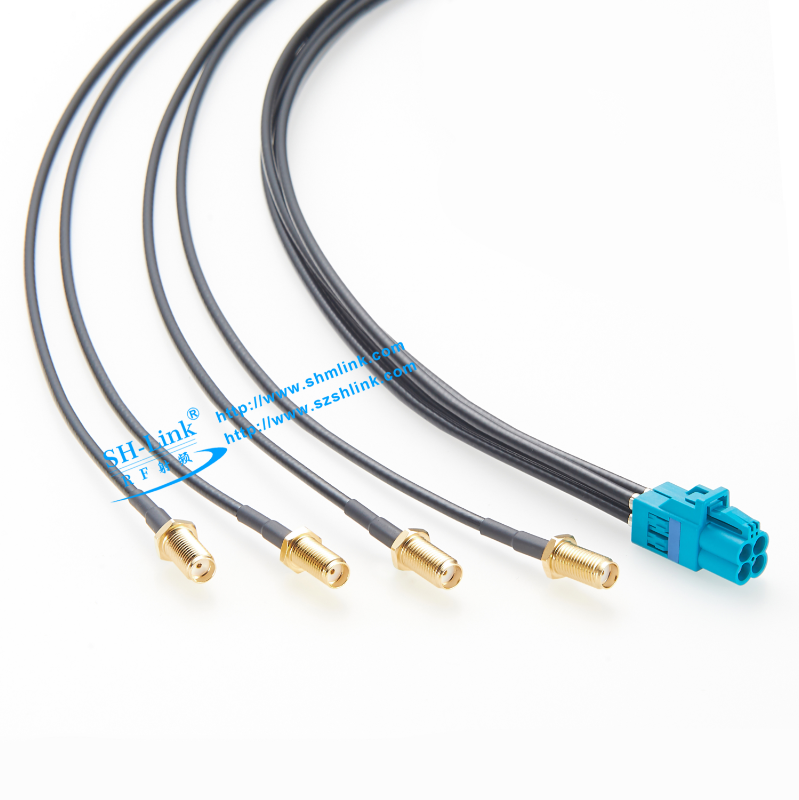 High-Quality Mini Fakra 4-in-1 Connector