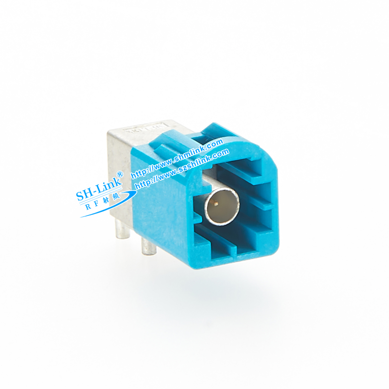 Mini Fakra 90° Board-Head Connector