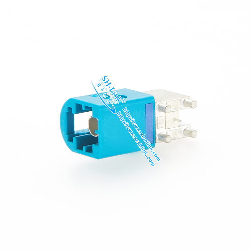 Mini Fakra 90° Board-Head Connector