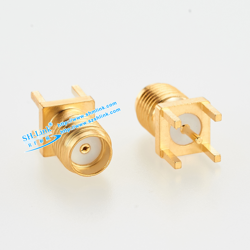 SMA母头含针连接LMR240 LMR400线缆