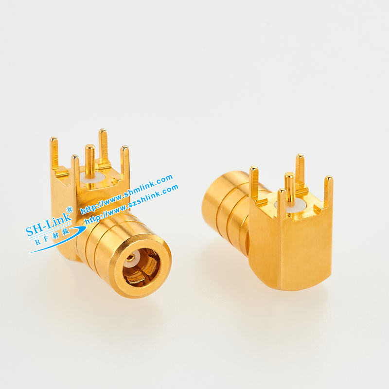 SMB Board-Ended Right-Angle Female Connector | SH-Link