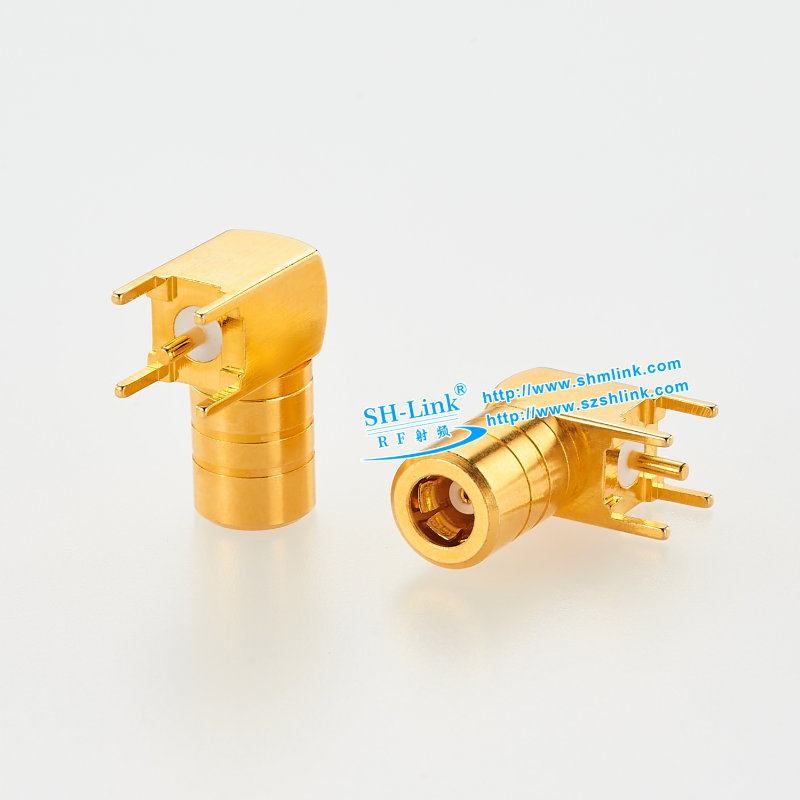 SMB Board-Ended Right-Angle Female Connector | SH-Link