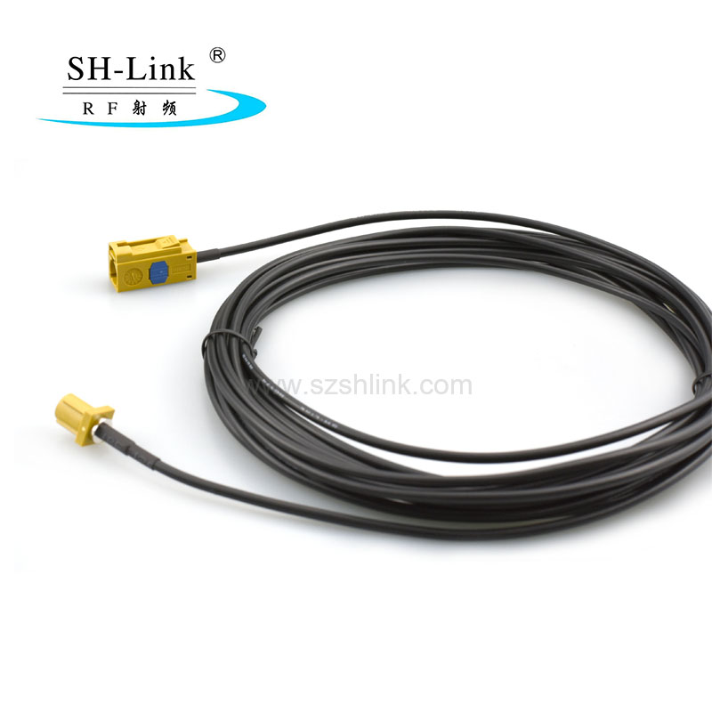 SH-Link Fakra female connector K type with RG174 coaxial cable