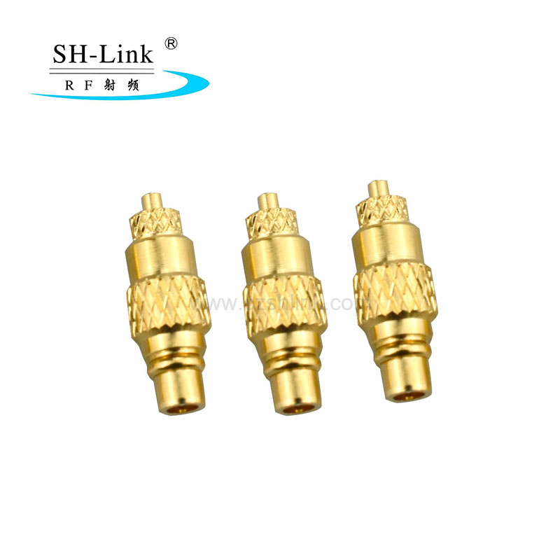 Odm mmcx male rf coaxial connector