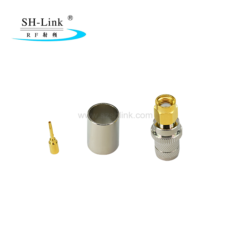 SMA with female pin connector for LMR240 LMR400 cable