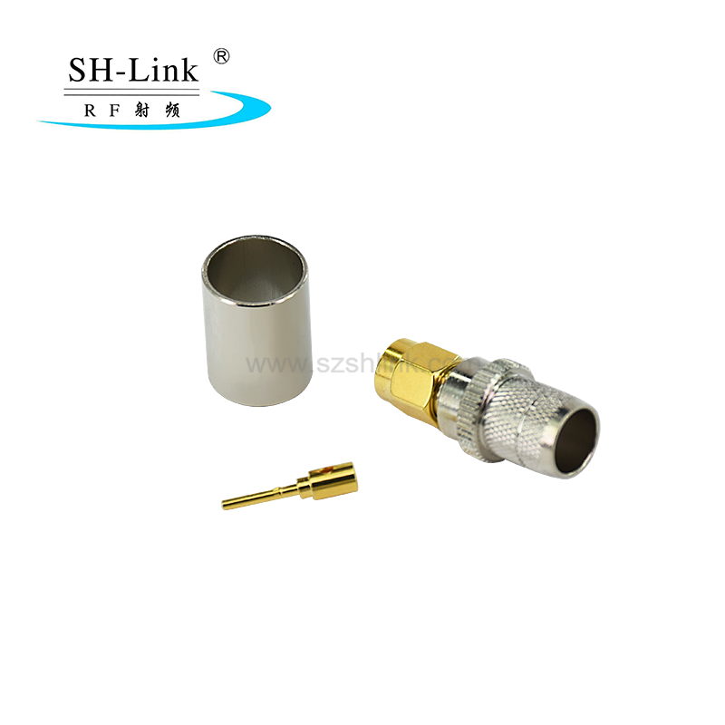 SMA with female pin connector for LMR240 LMR400 cable