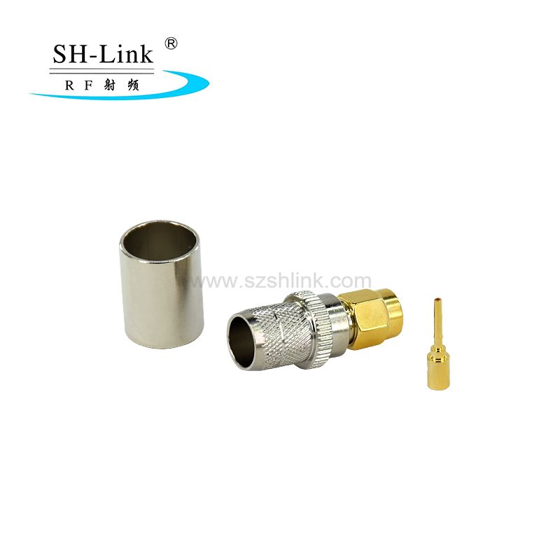 SMA with female pin connector for LMR240 LMR400 cable