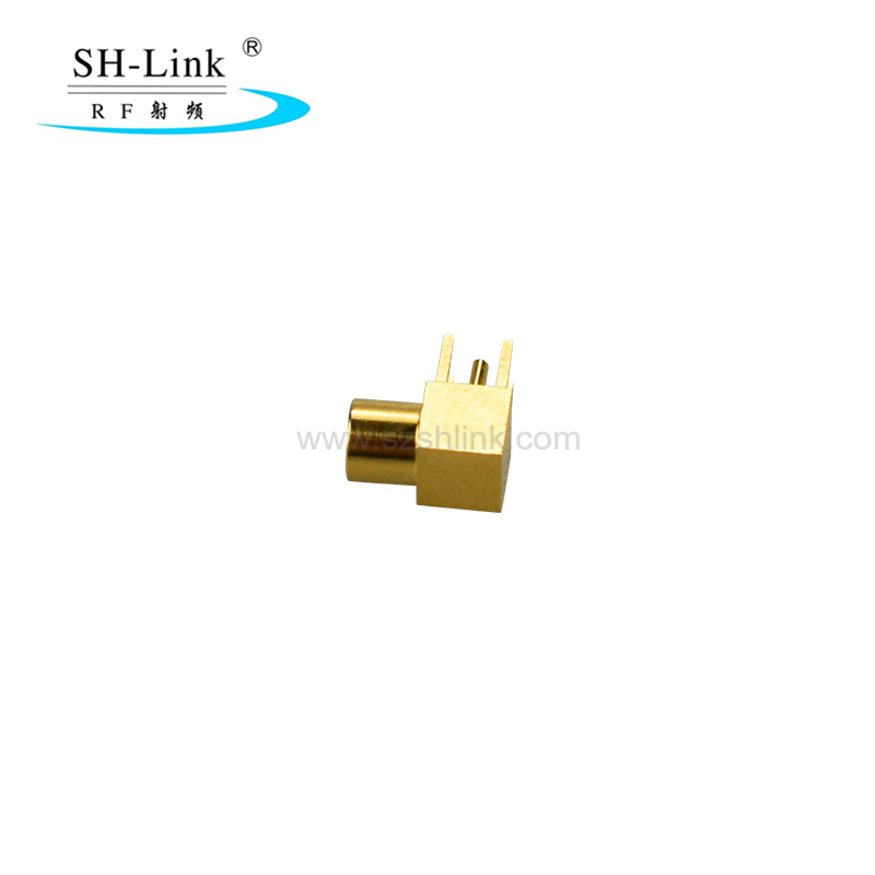 RF coaxial MCX Female/Jack/Socket connector,Gold color Brass for PCB for RG174 or RG 178 cable Crimp Type for GPS 50 odm MCX -KWE