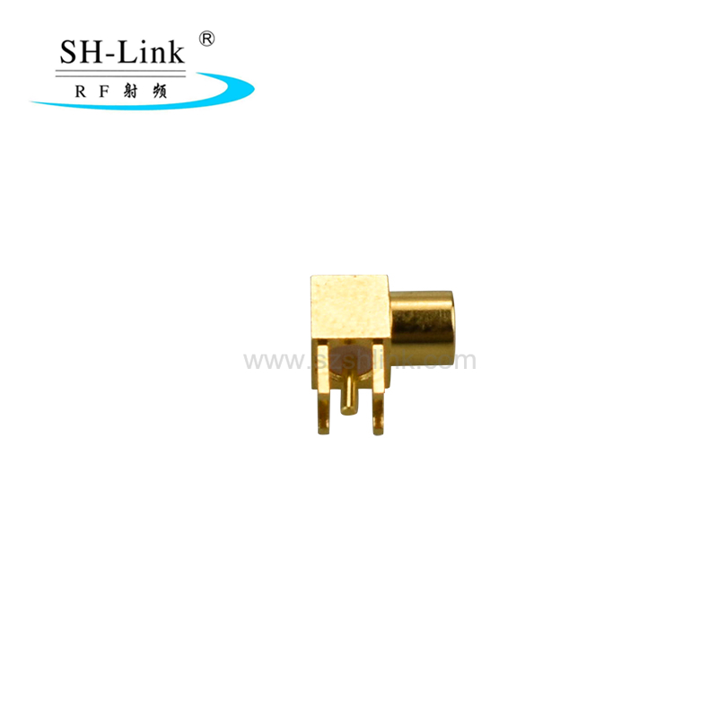 RF coaxial MCX Female/Jack/Socket connector,Gold color Brass for PCB for RG174 or RG 178 cable Crimp Type for GPS 50 odm MCX -KWE