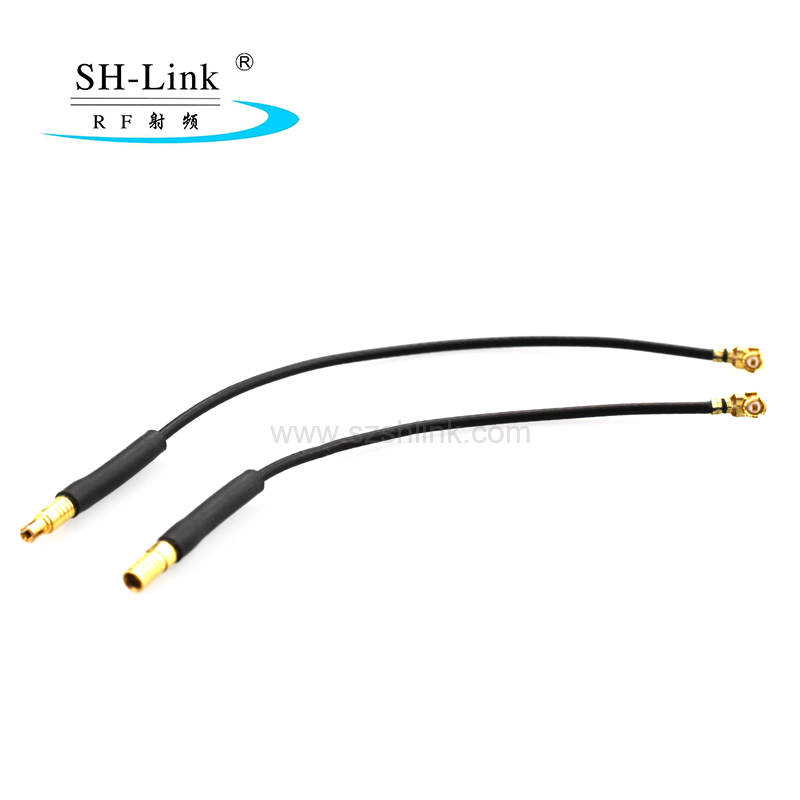 MMCX straight female /male connector with UFL 1.13 cable