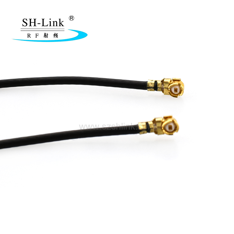 MMCX straight female /male connector with UFL 1.13 cable