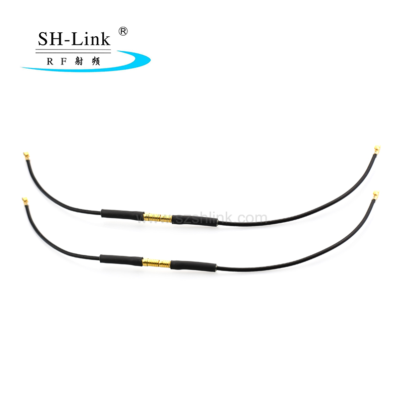 MMCX straight female /male connector with UFL 1.13 cable