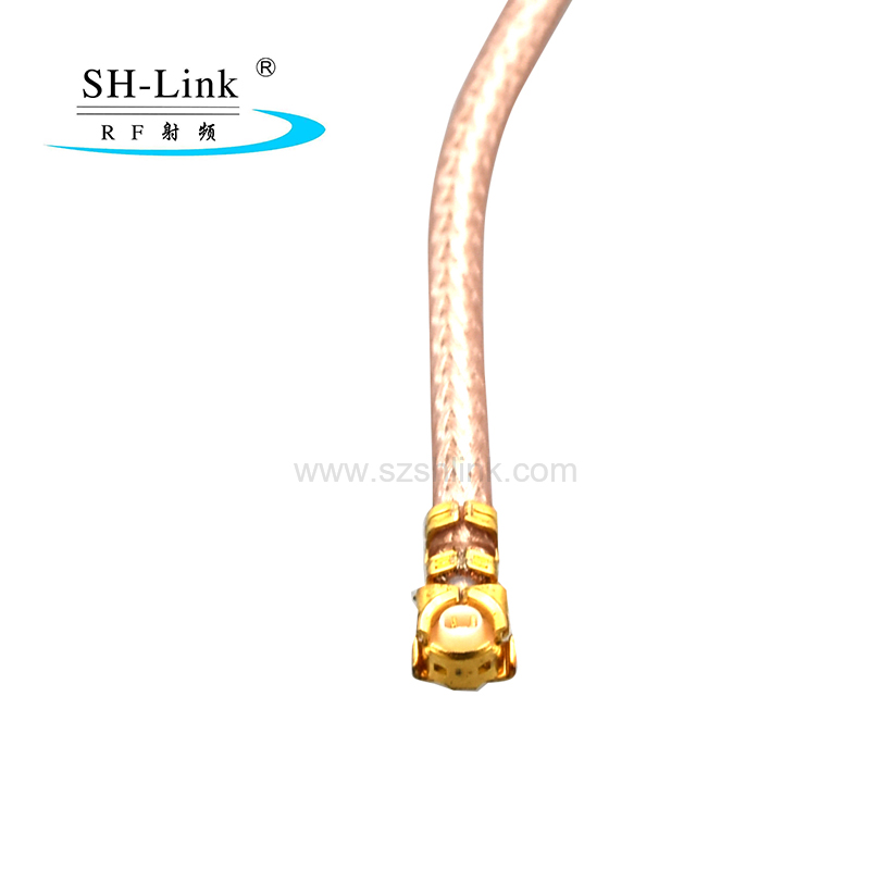 Fakra B male two-side-flange to ipex coxial cable