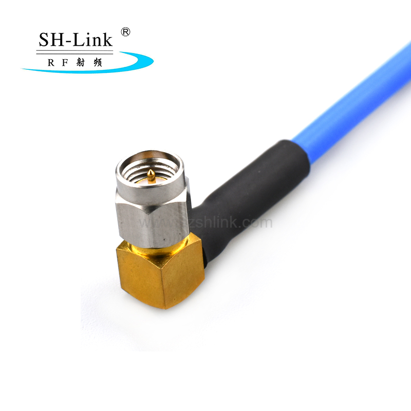SMA male right angle coxial cable