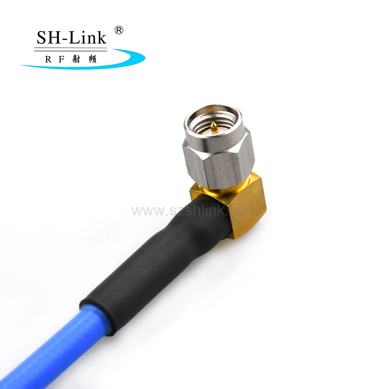 SMA male right angle coxial cable