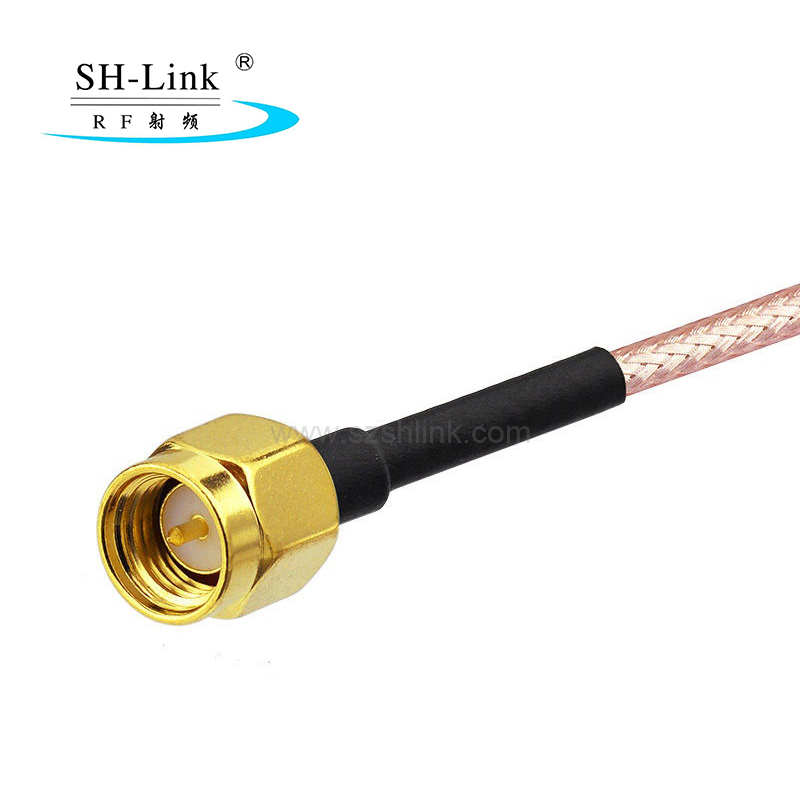 RF coaxial BNC male to SMA male with RG316 cable assembly