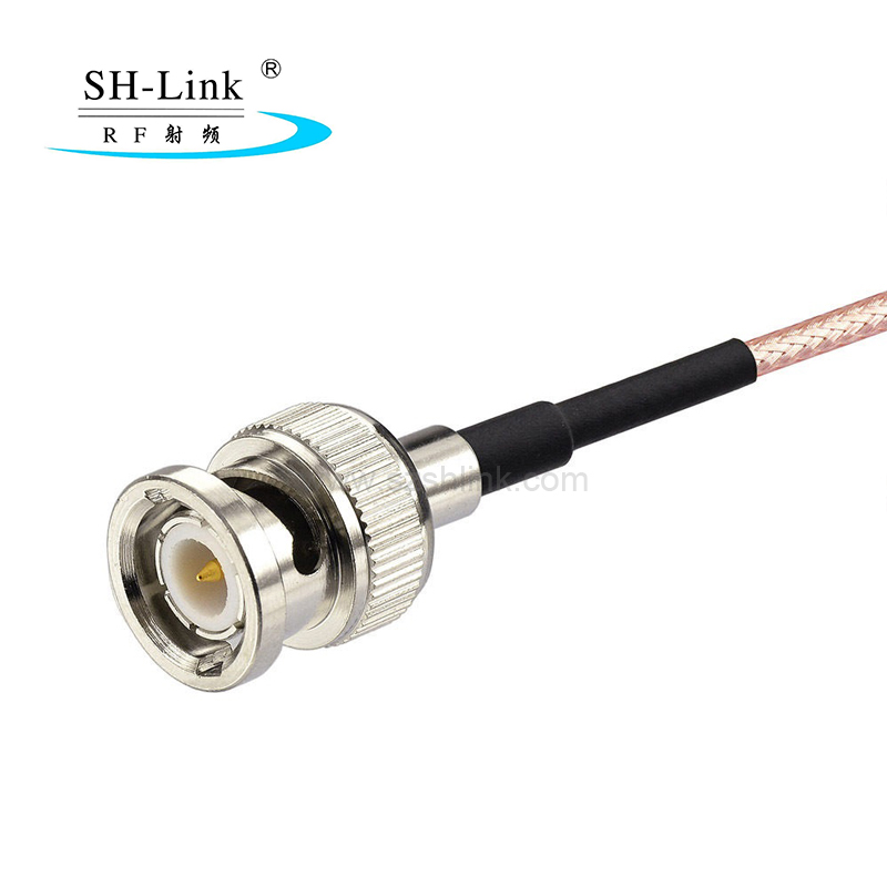 RF coaxial BNC male to SMA male with RG316 cable assembly