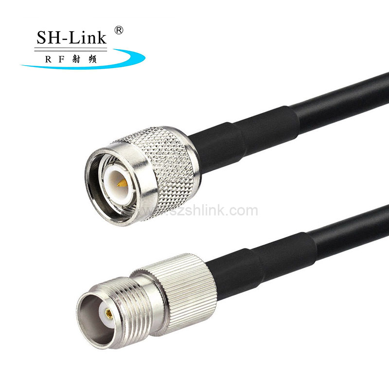 LMR200 low loss cable TNC female to TNC male coaxial cable assembly
