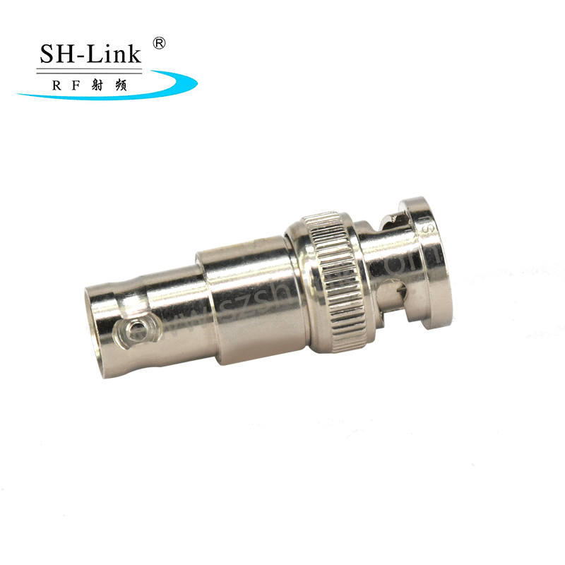 RF coaxial BNC male to BNC female adaptor