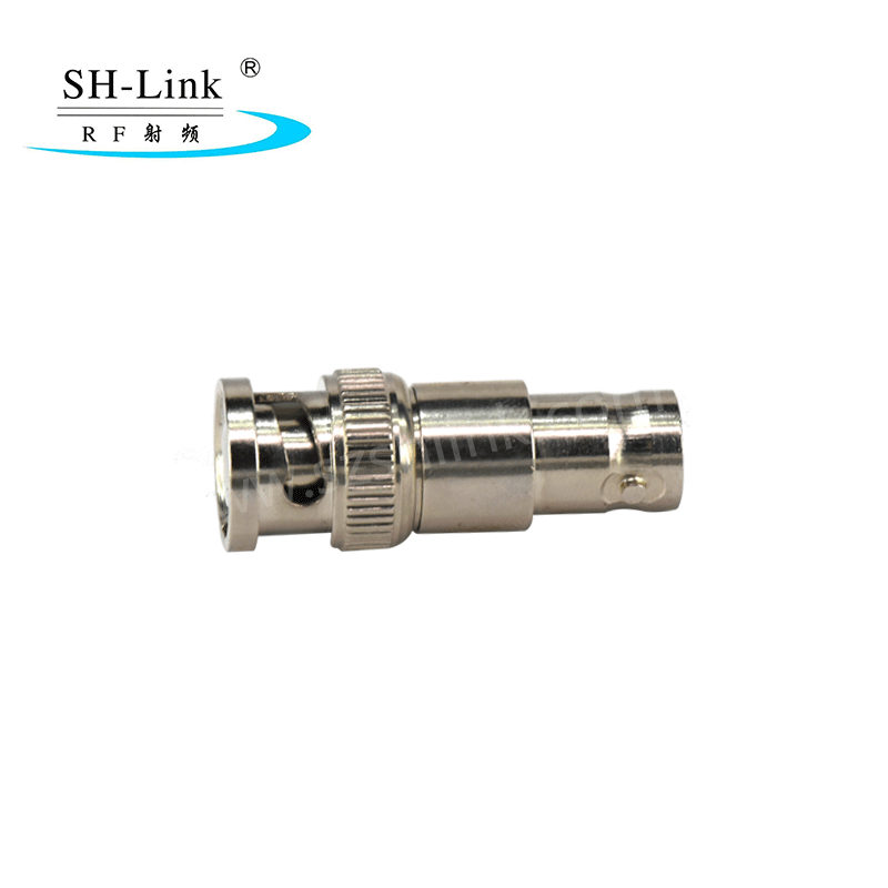 RF coaxial BNC male to BNC female adaptor