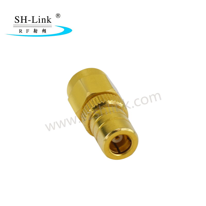 RF coaxial SMA male to SMB female adaptor