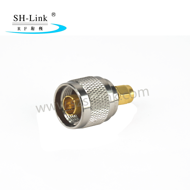 RF coaxial N male to RP SMA female adaptor