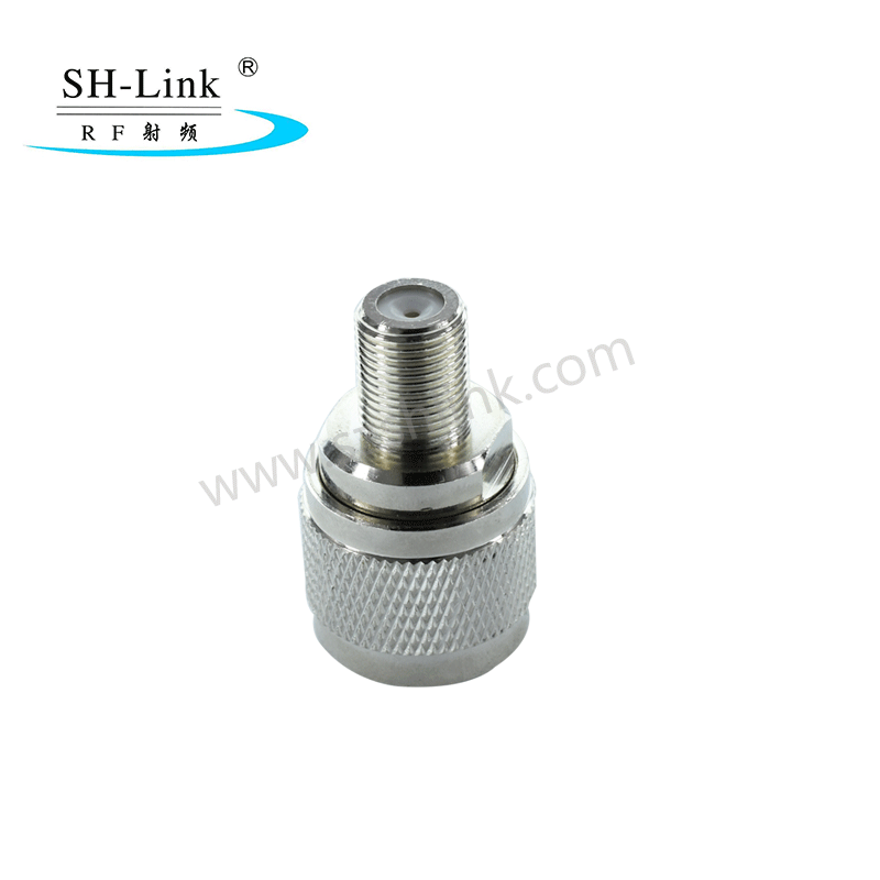 RF coaxial N male to F female adaptor