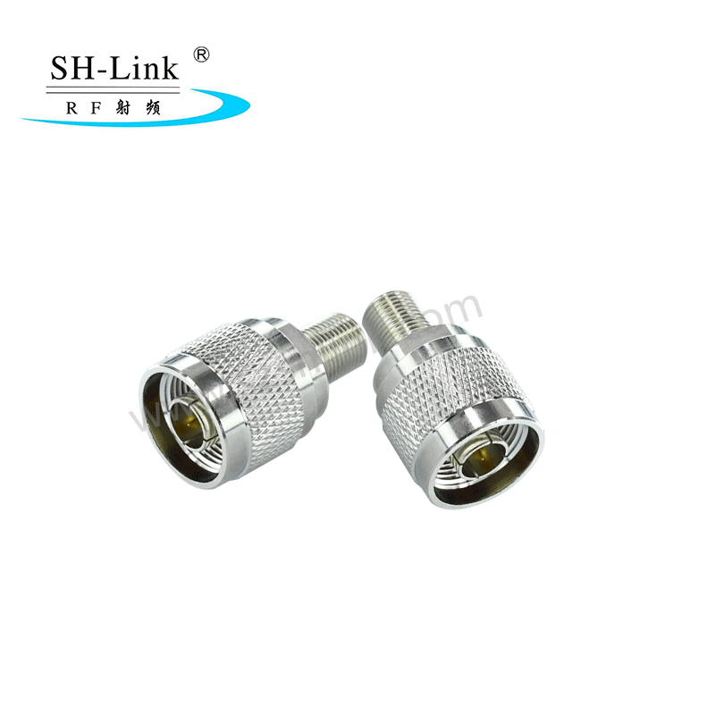 RF coaxial N male to F female adaptor