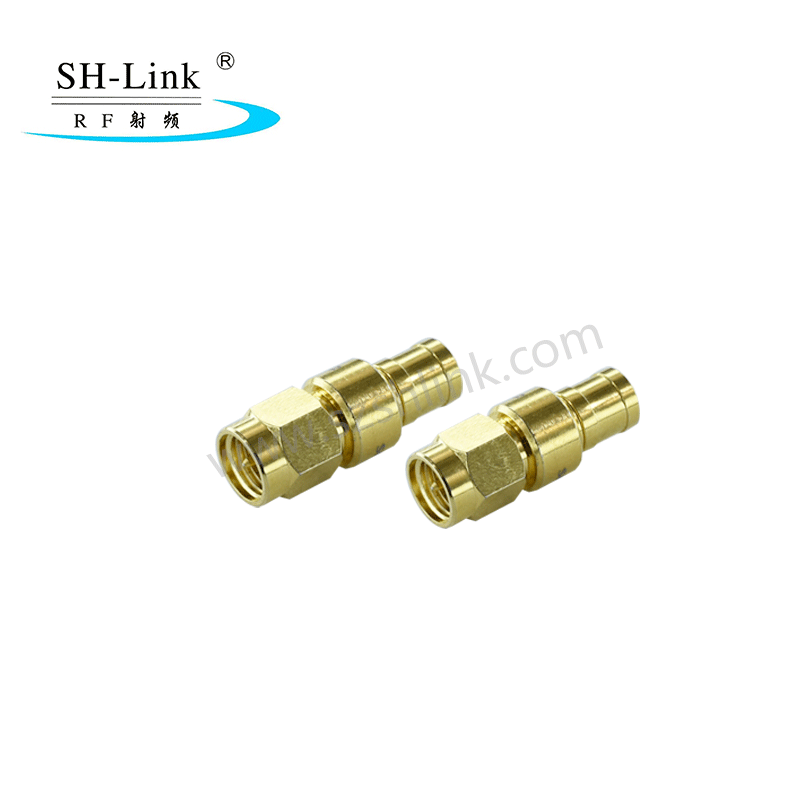 RF coaxial SMA male to SMB female adaptor