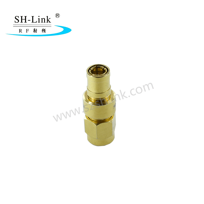 RF coaxial SMA male to SMB female adaptor