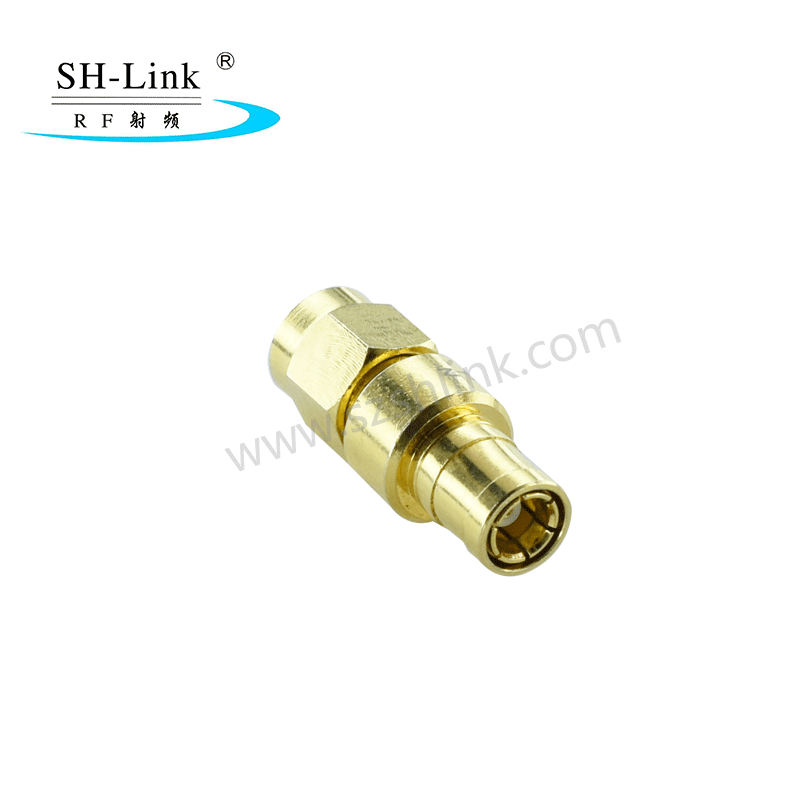 RF coaxial SMA male to SMB female adaptor