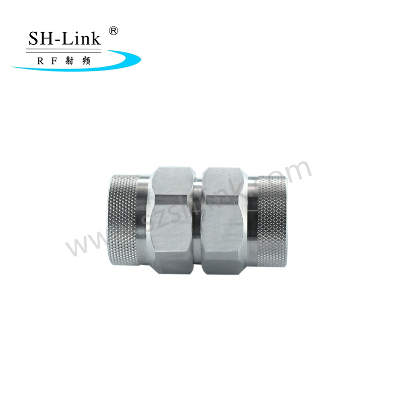 RF coaxial stainless steel N male to N male adaptor