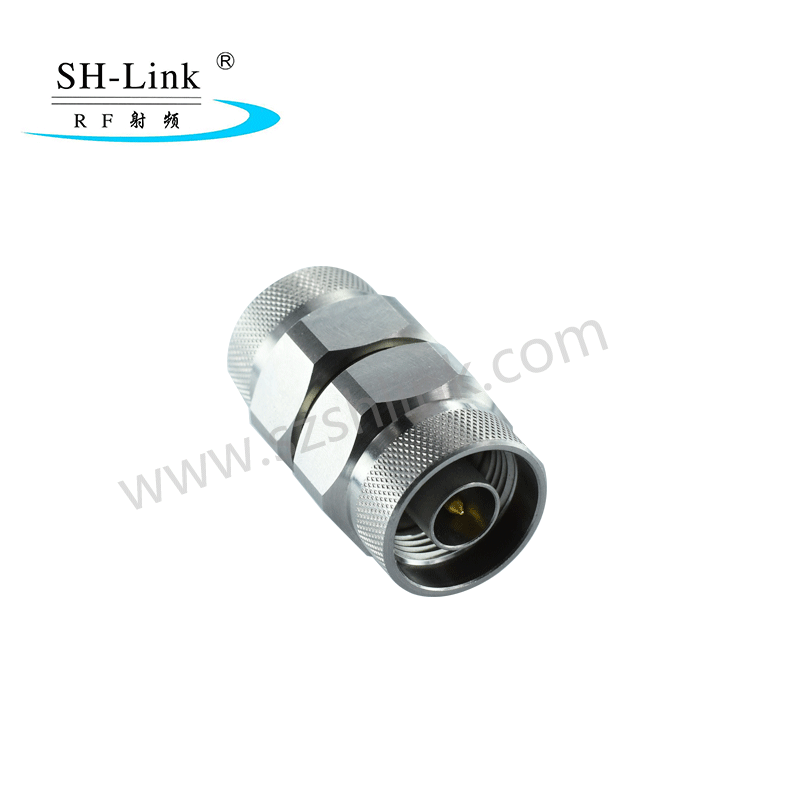 RF coaxial stainless steel N male to N male adaptor