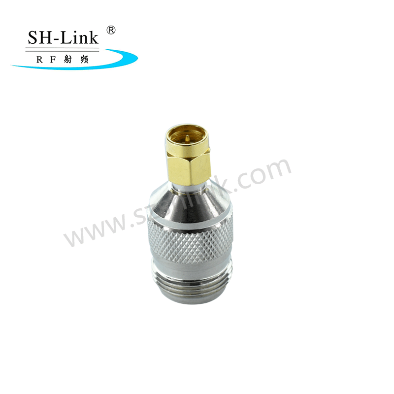 RF coaxial N female to SMA male adaptor