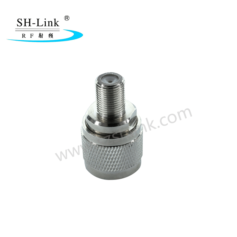 RF coaxial N male to F female adaptor