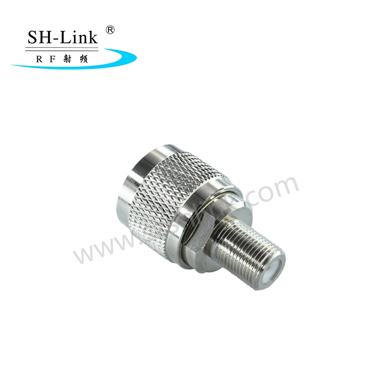 RF coaxial N male to F female adaptor