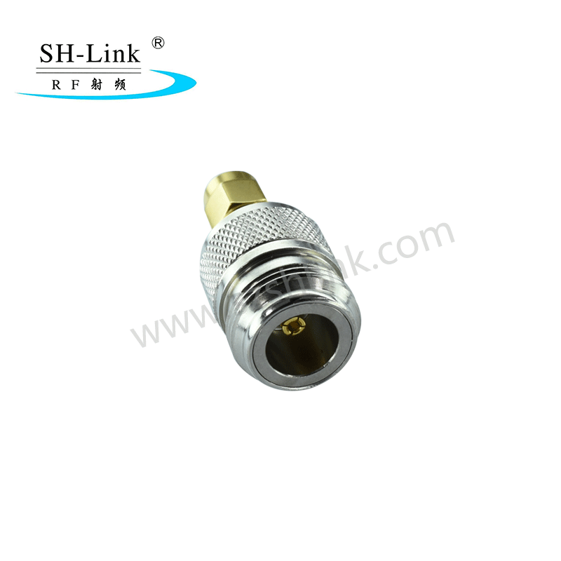 RF coaxial N female to SMA male adaptor