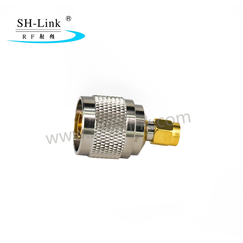 RF coaxial N male to RP SMA female adaptor