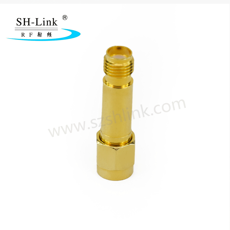 RF coaxial SMA male to SMA female adaptor