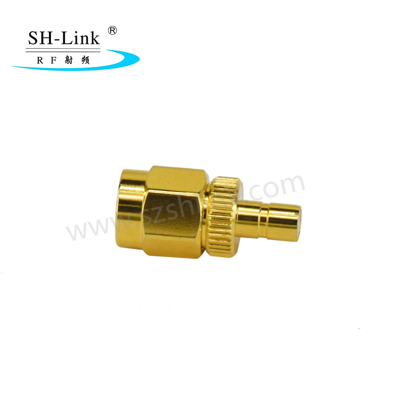 RF coaxial SMA male to SMB male adaptor connector