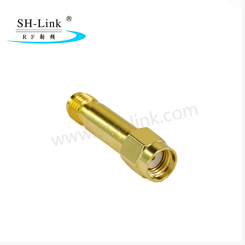 RF coaxial SMA male to SMA female adaptor