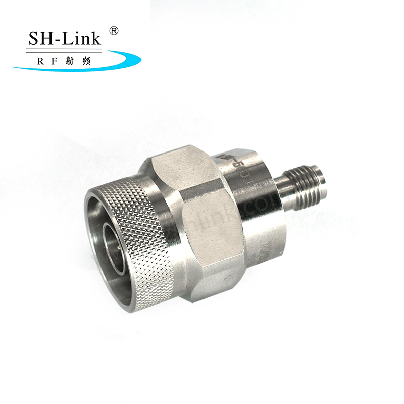 RF coaxial N male to RP SMA female adaptor