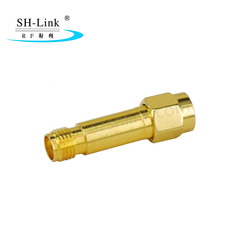 RF coaxial SMA male to SMA female adaptor