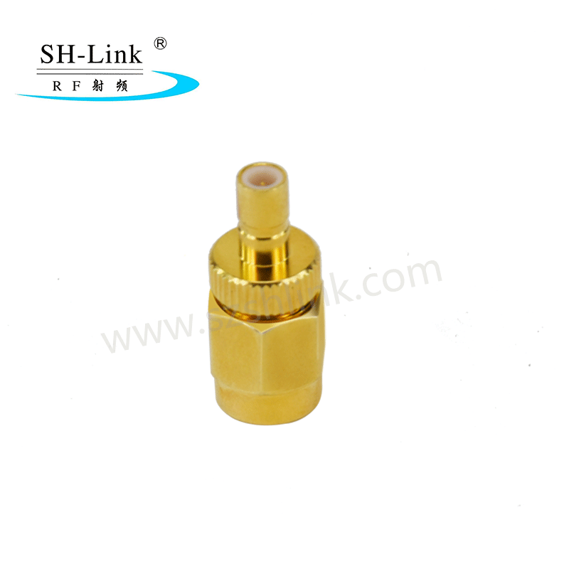 RF coaxial SMA male to SMB male adaptor connector