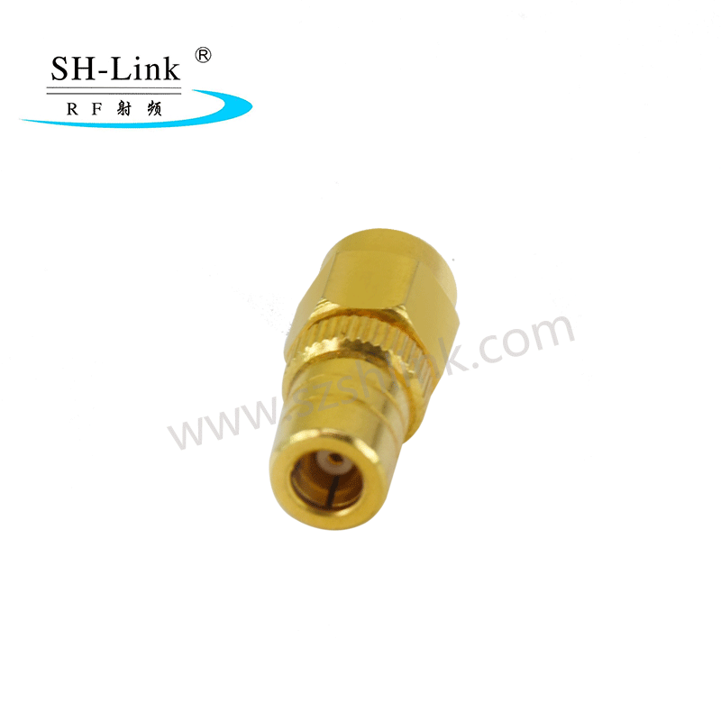 RF coaxial SMA male to SMB female adaptor